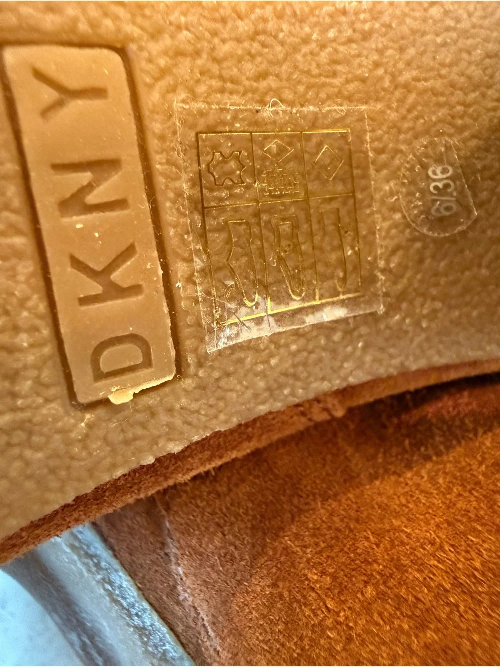 DKNY Tessi platform ankle boot